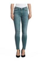 Halle Mid Rise Super Skinny Womens Jean | Forest | Size 24 | True Religion