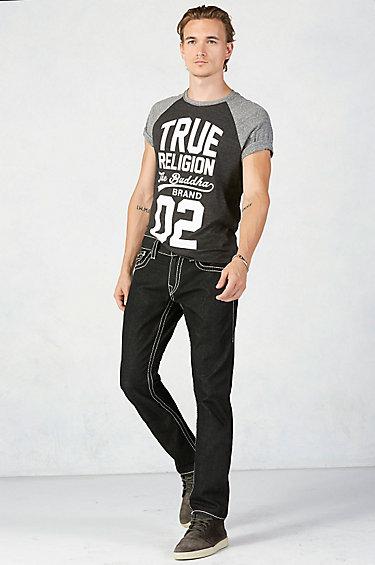 True Religion Hand Picked Slim Big T Mens Jean - Body Rinse