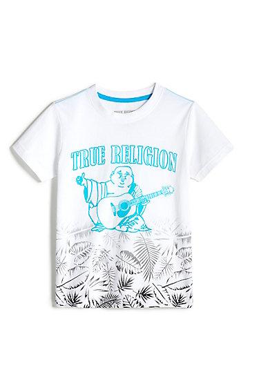 Toddler/big Kids Tropical Tee | White | Size 4 | True Religion