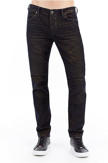 Mens Corduroy Rocco Skinny Moto Pant | Monsoon | Size 32 | True Religion