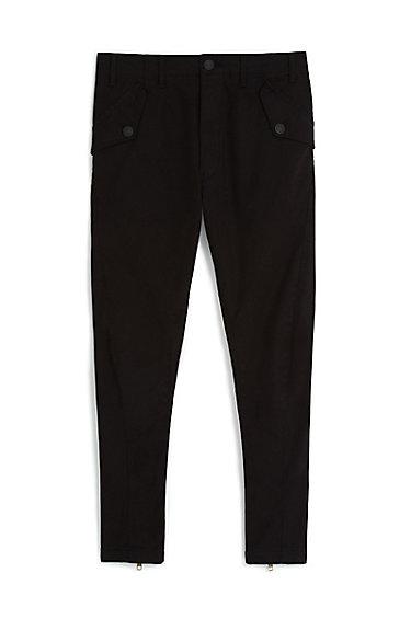 Unisex Slim Zip Pant | Black | Size 3 | True Religion