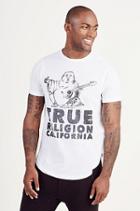 True Religion Buddha Mens Tee - White