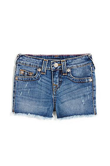 Raw Edge Kids Short | Sailaway | Size 12 | True Religion