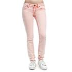 Women's Skinny Fit Big T Jean | Lava Wash Papaya | Size 28 | True Religion