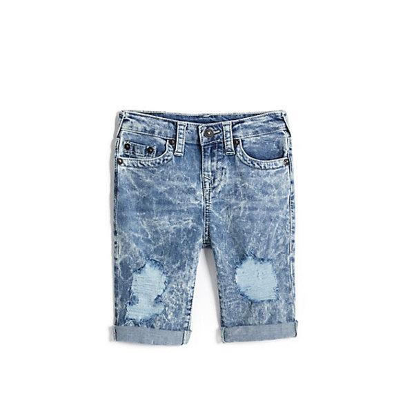 Kids Geno Se Short | Patriot Blue | Size 8 | True Religion