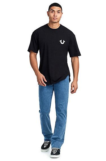 Void Tactics Mens Super T Ricky Straight Jean W/ Flap | Monsoon | Size 28 | True Religion