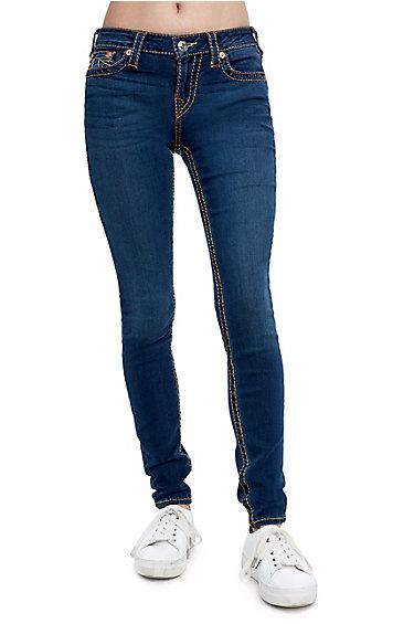 Super Skinny Big T Womens Jean | Majestic Indigo | Size 25 | True Religion