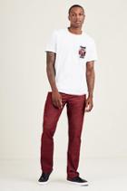 Ricky Straight Mens Corduroy Pant | Ox Blood  | Size 29 | True Religion