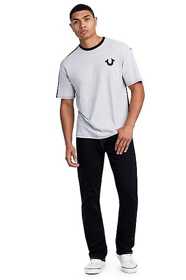 Void Tactics Mens Two Tone Buddha Tee | Purple | Size Small | True Religion