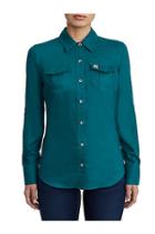 Women's Marie Shirt Metal Hrshoe | Marina | Size X Small | True Religion