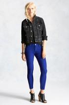 True Religion Halle Super Skinny Corduroy Cropped Womens Pant - Blue