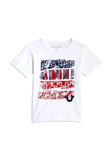 Toddler/little Kids Painted American Tee | White | Size 2t | True Religion