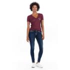Halle Super T Skinny Womens Jean | Deep Sea Blue | Size 27 | True Religion