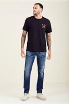 Tr Crafted With Pride Mens Tee | Black | Size Medium | True Religion