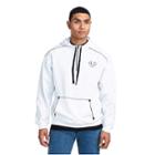 Void Tactics Mens Super T Fleece Pullover Hoodie | White | Size Large | True Religion