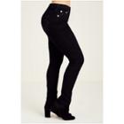 Women's Curvy Skinny Fit Black Jean | Body Rinse | Size 26 | True Religion