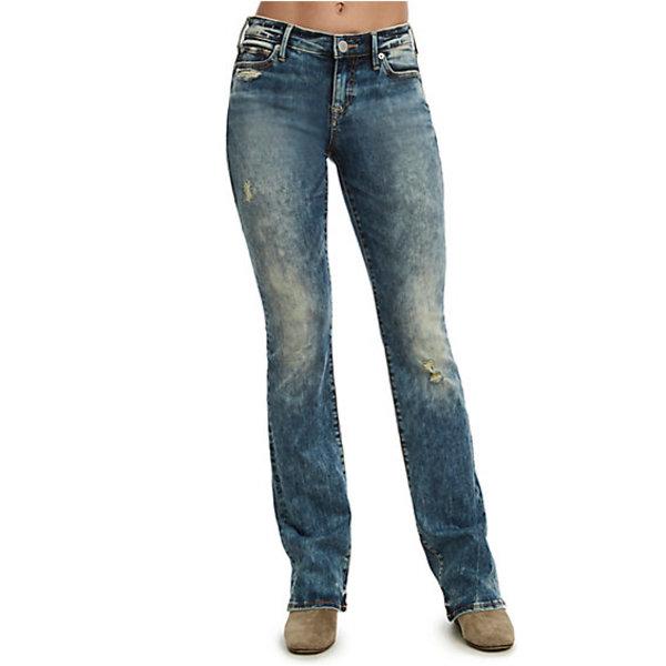 Becca Mid Rise Boot Cut Womens Jean | Midnight Militia | Size 25 | True Religion