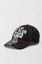 True Religion Tour Cities Baseball Cap - Black
