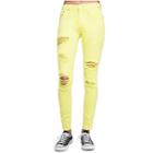 Women's Super Skinny Fit Distressed Jean | Canary | Size 25 | True Religion