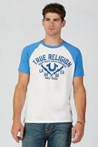 True Religion Hand Picked True Shocker Raglan Mens T-shirt