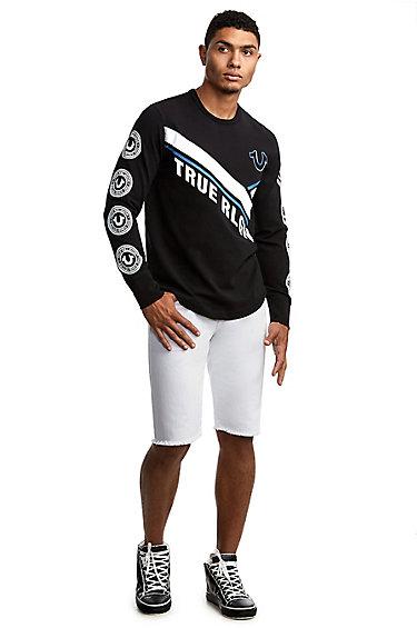Mens Ls New Sport Tee | Black | Size X Small | True Religion