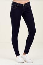 Casey Low Rise Super Skinny Womens Jean | Enzyme Rinse | Size 24 | True Religion