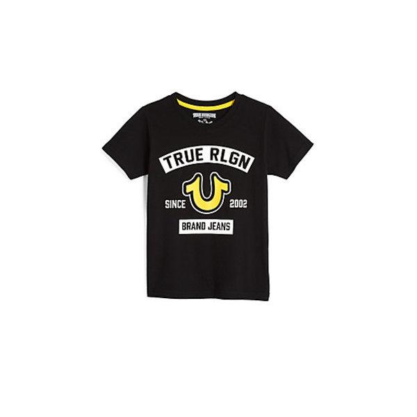 Tr Logo Tee | Black | Size 2t | True Religion