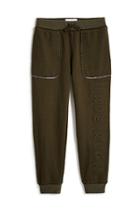 Kids Embossed Sweatpant | Olive | Size Small | True Religion