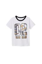 02 Camo Toddler/little Kids Tee | White  | Size 2t | True Religion