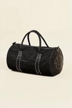 True Religion Big T Gym Duffle - Jet Black