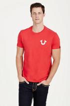 Shoestring Horseshoe Mens Tee | True Red | Size Small | True Religion