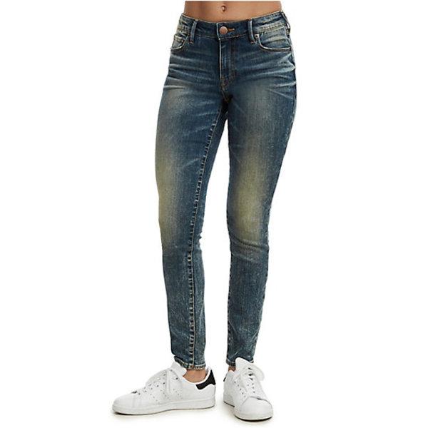 Jennie Curvy Womens Skinny Jean | Bio Blue | Size 24 | True Religion