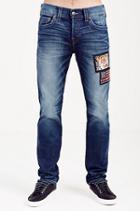 True Religion Rocco Skinny Mens Jean - Urban Dweller With Patches