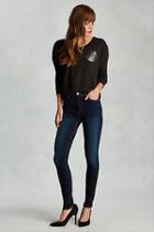 True Religion Harper High Rise Womens Jean - Inky Authentic