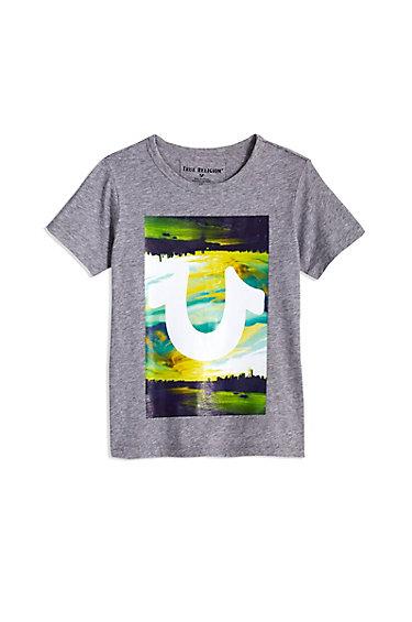 Skyline Tee | Heather Grey | Size 2t | True Religion