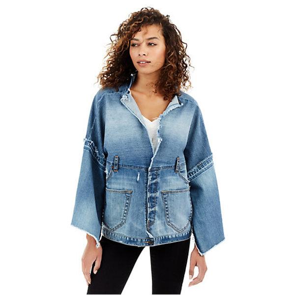 Women's Deconstructed Jacket | Old Spirit | Size Small | True Religion