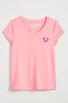 True Religion Branded Logo Toddler/little Kids Tee - Npk Neon Pink