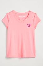 True Religion Branded Logo Toddler/little Kids Tee - Npk Neon Pink