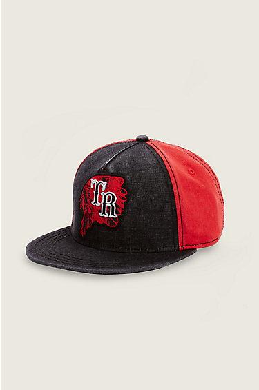True Religion Indian Head Baseball Cap - True Red
