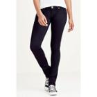 Women's Skinny Fit Black Jean | Body Rinse | Size 23 | True Religion