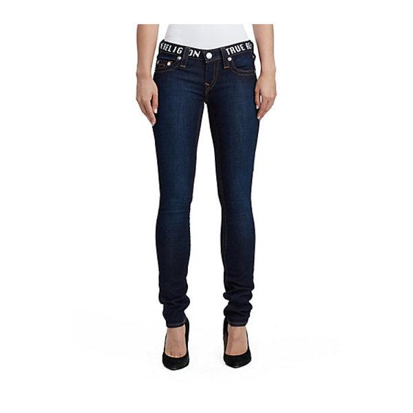 Women's Skinny Fit Logo Waist Jean | Lonestar | Size 23 | True Religion