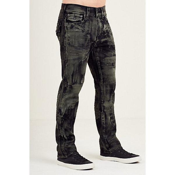 Ricky Straight Canvas Mens Jean | Dark Canvas | Size 42 | True Religion