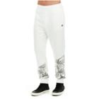 Hemp Print Multi Cuffed Mens Sweatpant | White | Size Small | True Religion