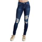 Super Skinny Fit Distressed Jean | Paradise Falls | Size 25 | True Religion