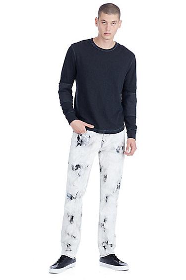 Geno Slim Mens Jean | Faded Black | Size 30 | True Religion