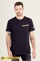 Cities Mens Tee | Black | Size X Large | True Religion