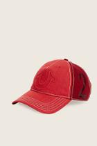 True Religion Raised Horseshoe Baseball Cap - True Red