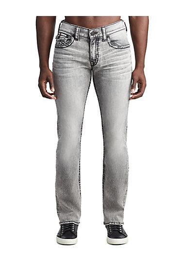 Mens Multi Big T Straight Jean W/ Flap | Feml Concert Pathway | Size 27 | True Religion