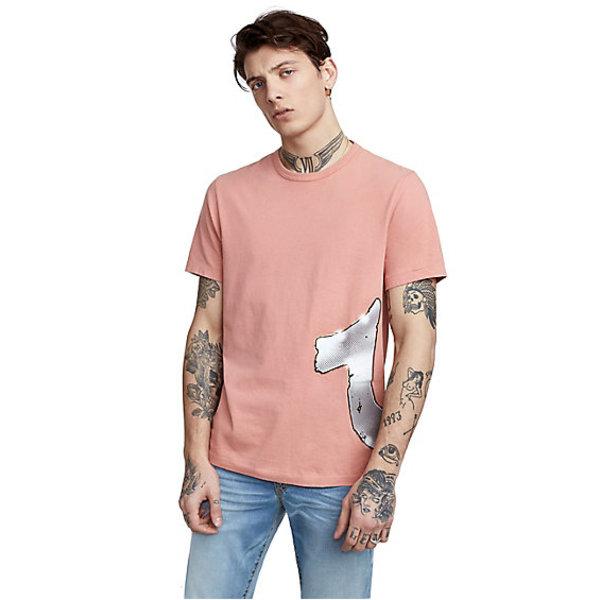 Chromed Out Mens Tee | Space Mauve | Size Small | True Religion