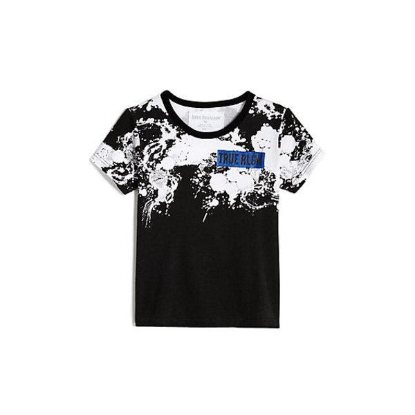 Toddler/little Kids Paint Splatter Tee | Black | Size 3t | True Religion